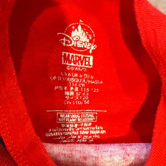 Marvel Red and Gold Superhero Costume for Kids - Picture 3 of 3